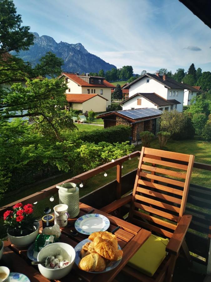 Ludwigslust - Ferienappartement mit Bergblick Schwangau Eksteriør billede