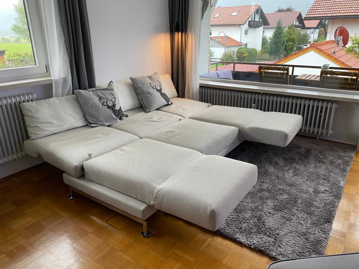 Ludwigslust - Ferienappartement mit Bergblick Schwangau Eksteriør billede