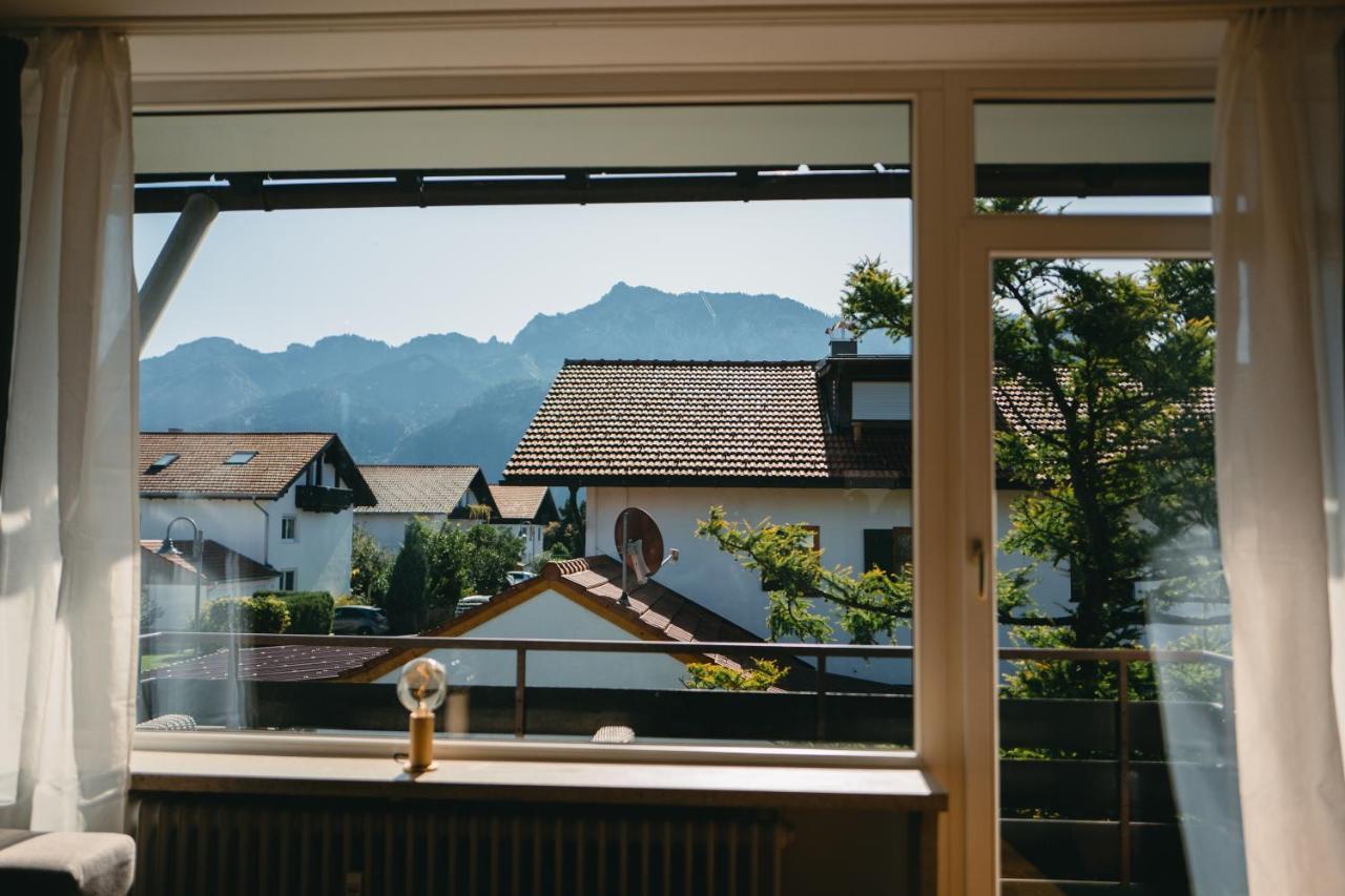 Ludwigslust - Ferienappartement mit Bergblick Schwangau Eksteriør billede