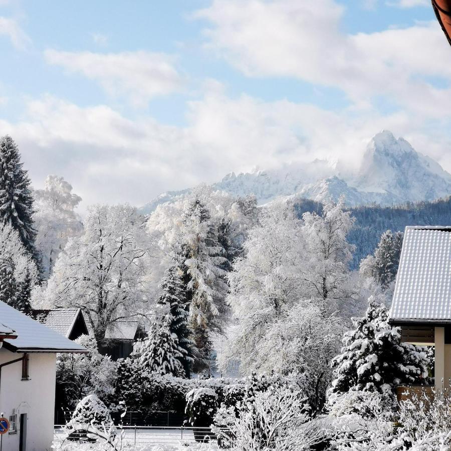 Ludwigslust - Ferienappartement mit Bergblick Schwangau Eksteriør billede